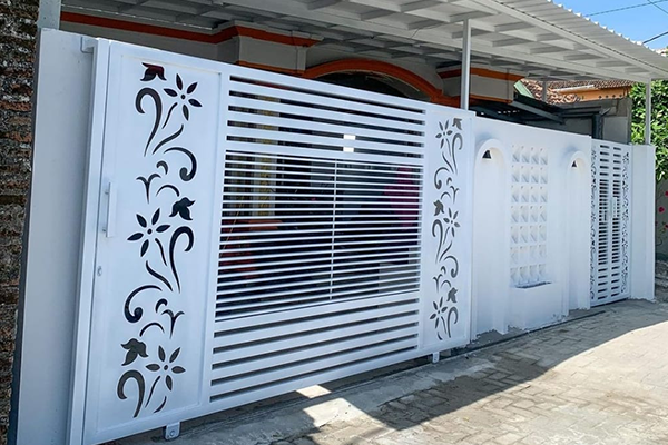 Pintu Pagar Dan Balkon Laser Cutting-bjl