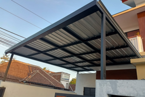Pasang Kanopi Galvalum Jogja