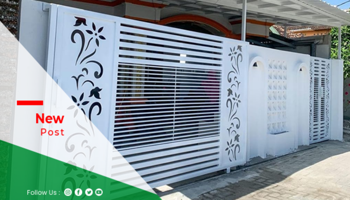 Pintu Pagar Minimalis Jogja